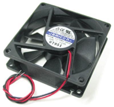 DC-fläkt 80x80x25mm 12Vdc