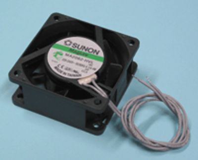 AC-enhetsfläkt 60x60x25mm 230Vac *