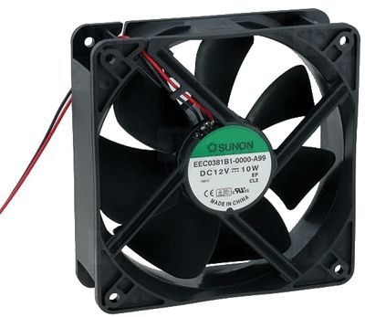 DC-enhetsfläkt 120x120x38mm 48Vdc (EEC0384B1-000U-A99)