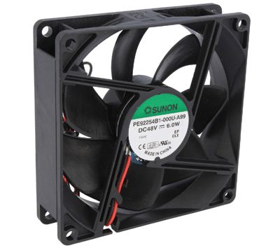 DC-fläkt 92x92x25mm 48Vdc