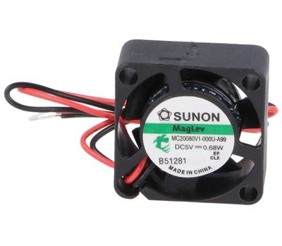 DC-fläkt 20x20x8mm 5Vdc