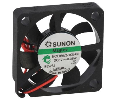 DC-fläkt 30x30x6mm 5Vdc