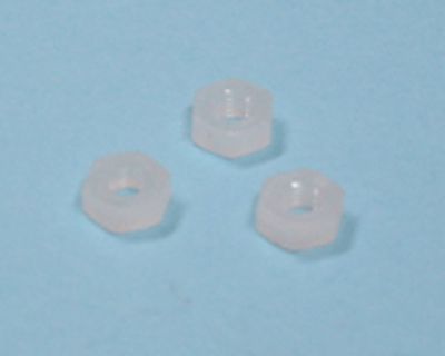 Mutter M3 plast 100 st/förp