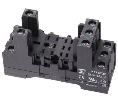 Reläfäste för DIN-skena MAT3-serien