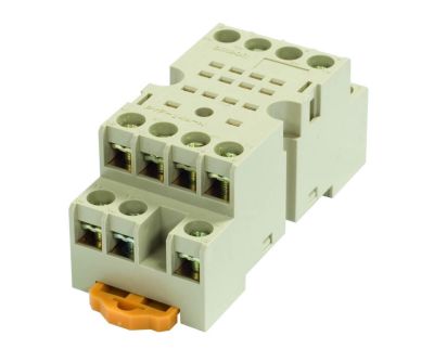 Reläfäste för DIN-skena MAT2/MAT4-serien Reläfäste för DIN-skena MAT2/MAT4-serien