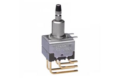 Tryckknapp för kretskort 2xON-(ON) 3A 125Vac