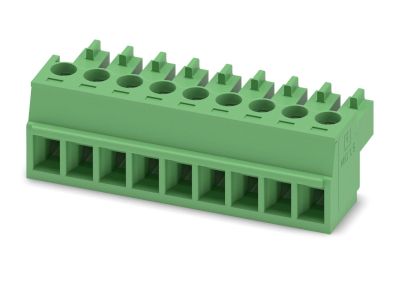 Rak kontakt rak 9-pol. R-3,81 *