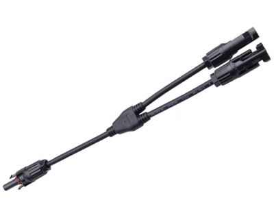 MC4-förgreningskabel 30A 1000V 1xhona/2xhane 0,3m