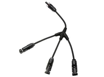 MC4-förgreningskabel 30A 1000V 1xhona/3xhane 0,3m