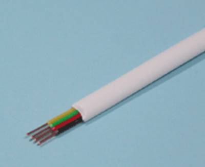 MODULAR-kabel 4-polig vit