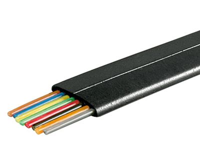 MODULAR-kabel 8-polig svart