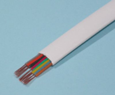 MODULAR-kabel 8-polig vit