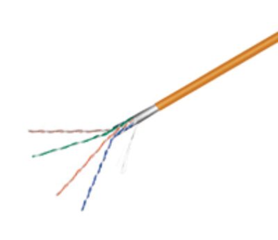 LAN-kabel Cat5e (patch) F/UTP orange 100m/rulle
