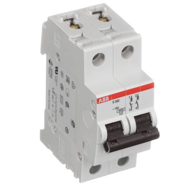 Automatsäkring C 63A 2-polig 400Vac/125Vdc