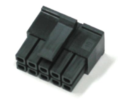 Kopplingsram för Micro-Fit honkontakter 10-pol.