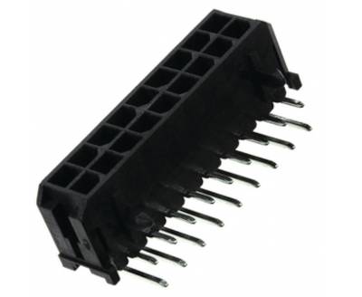 Chassikontakt för kretskort Micro-Fit hane vinklad 18-polig