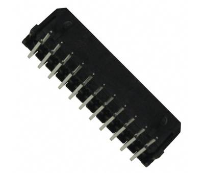 Chassikontakt för kretskort Micro-Fit hane vinklad 22-polig