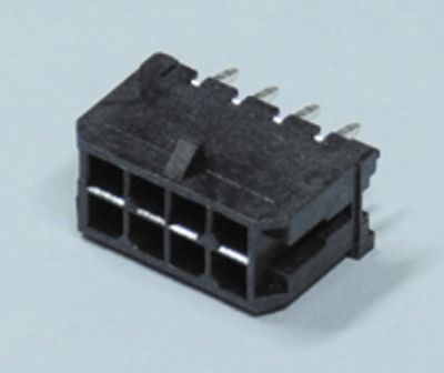 Chassikontakt för kretskort Micro-Fit hane rak 8-polig