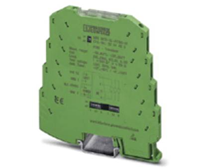 Signalomvandlare/förstärkare (PT100/U-I) för DIN-skena PT100/0-10V/0-20mA