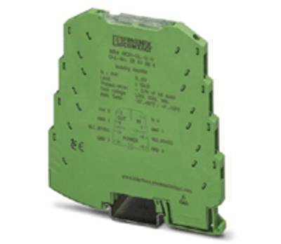 Galvanisk isolator/förstärkare (U/U) för DIN-skena ±10V/±10V