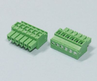 Vinkelkontakt 6-polig R-3,81