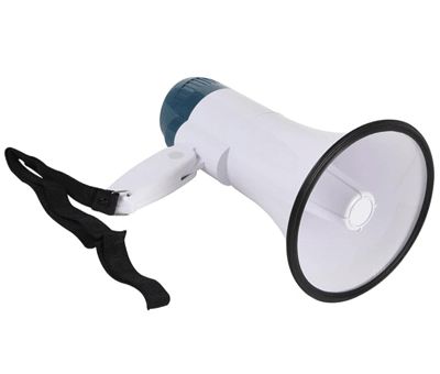Megafon med siren 10W!