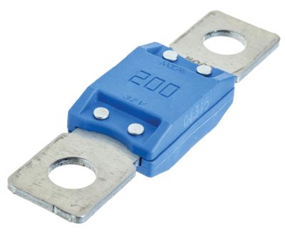 MegaVAL fordonsäkring 200A 32Vdc blå