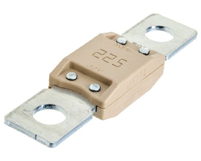 MegaVAL fordonsäkring 225A 32Vdc beige