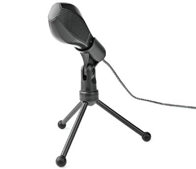 Bordsmikrofon med triangelstativ 50-16000Hz med USB-anslutning *