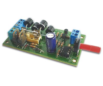 Byggsats 1-kanalig ljusrelä 12-24Vac/dc *