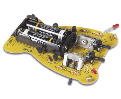 Byggsats för en insekt-robot som springer mot ljuset