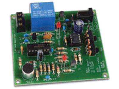 Byggsats för röststyrd strömbrytare "klappströmbrytare"