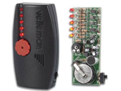 Byggsats inkapslad VU-mätare med lysdioder