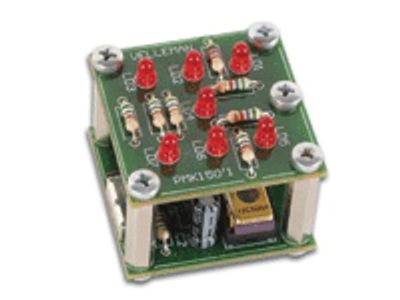 Byggsats för elektronisk tärning att kasta