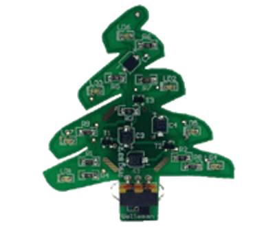 Blinkande julgran med USB-anslutning Blinkande julgran med USB-anslutning