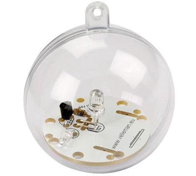 Byggsats för dekorationsboll med RGB-LED