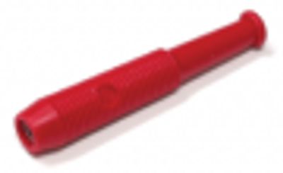 Bananförlängningskontakt 2 mm, röd