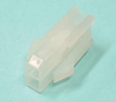 Mini-Fit hylsram för hanstift med 2 poler.