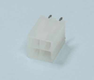 Chassikontakt för kretskort Mini-Fit hane rak 4-polig