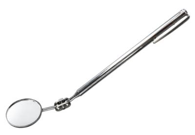 Service spegel med teleskoparm