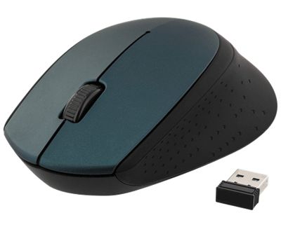 Optisk trådlös USB-mus 1200dpi grön