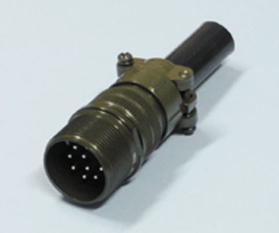 MS-förlängningskontakt 10-polig hane (MIL-C-5015)