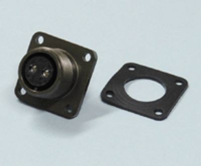 MS-chassikontakt 2-polig hona (MIL-C-5015)