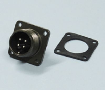 MS-chassikontakt 4-polig hane (MIL-C-5015)