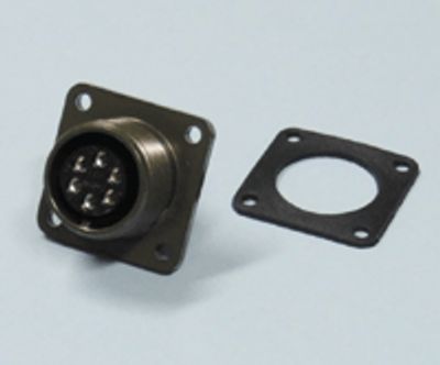 MS-kontakt 6-polig hona (MIL-C-5015)