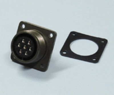 MS-chassikontakt 7-polig hona (MIL-C-5015)