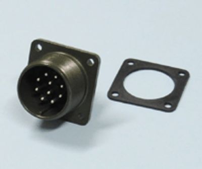 MS-chassikontakt 10-polig hane (MIL-C-5015)