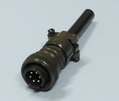 MS-kontakt 6-polig hane (MIL-C-5015)