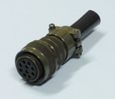 MS-kontakt 10-polig hona (MIL-C-5015)