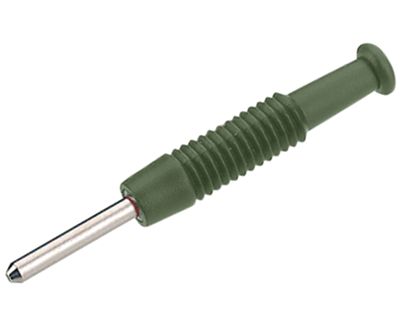 Bananplugg 2 mm grön Bananplugg 2 mm grön